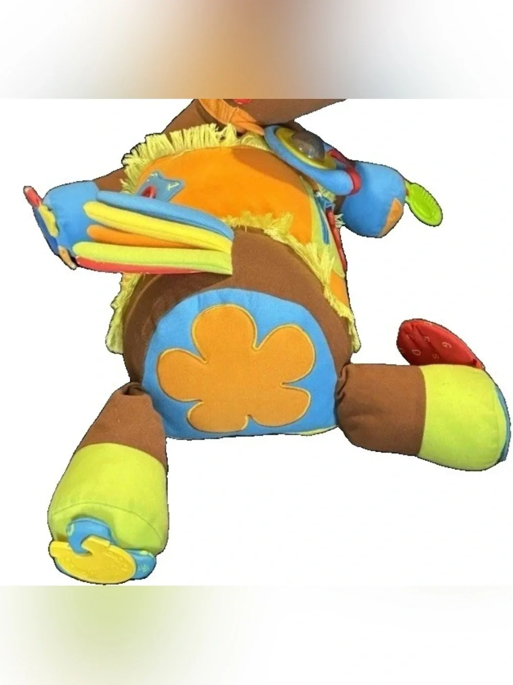 Melissa & Doug K's Kids Giddy Up & Play Musical Plush Horse Activity Toy Sensory